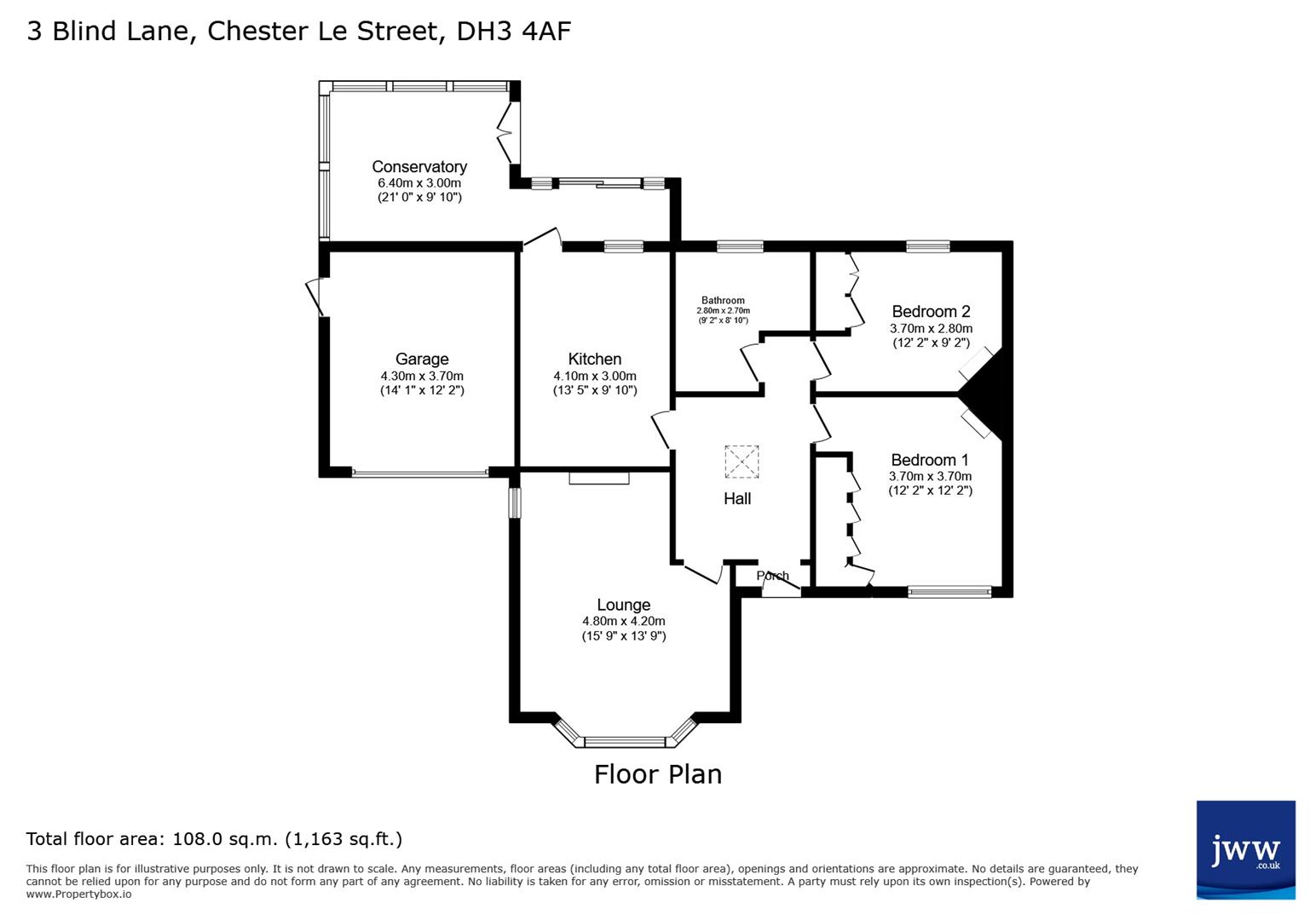 Blind Lane, Chester Le Street , DH3 4AF